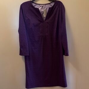 Elegant Purple Women's Dress